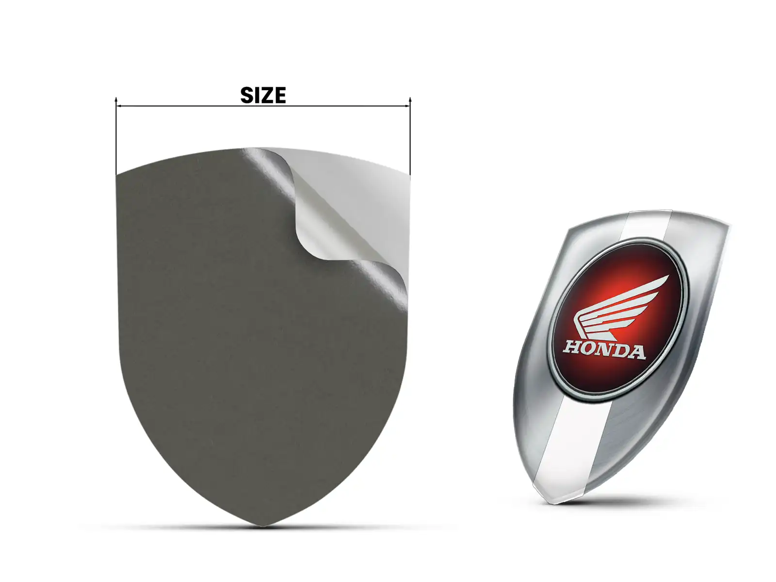 Honda Stickers Vitre Arrière Max Robustes Élégants Pro